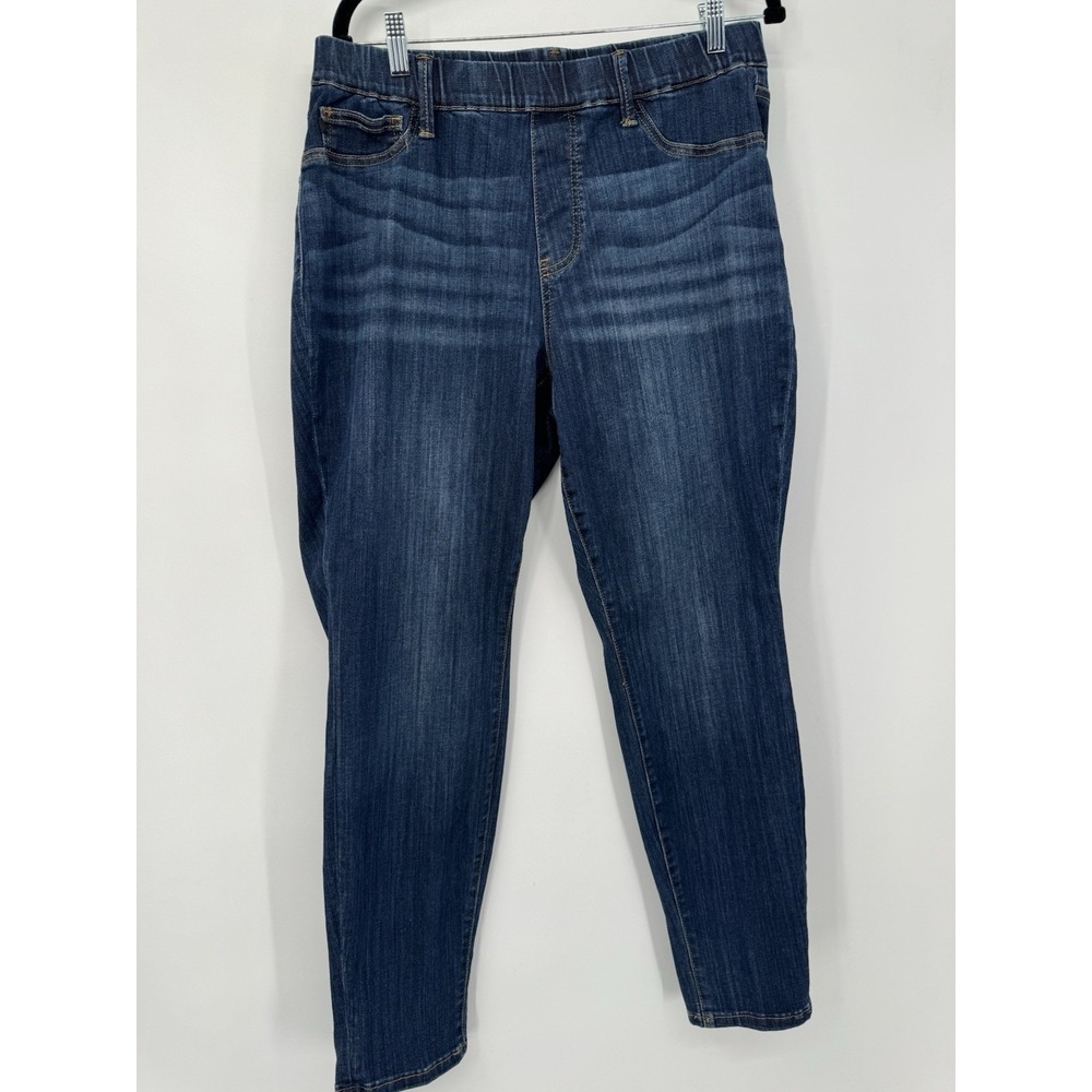 Judy Blue Jeans Women 14W Slim Fit Boho Babe High Rise Distressed Denim